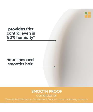 Biolage Smooth Proof Conditioner - Humidity Control & Anti-Frizz for Frizzy Hair - Vegan & Silicone-Free - 33.80 Fl Oz - Buy Online on SooperMarket.com