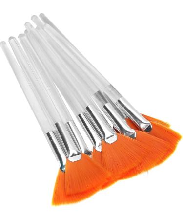 Exquisite Soft and Elastic Fan-Shaped Comfortable Facial Mask Brushes Facial Mask Applicator Brushes for DIY Facial Masks Beauty Salons - Buy Online on SooperMarket.com