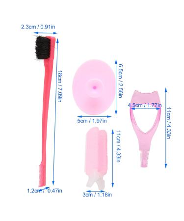 Premium Hair Curler & Beauty Set - Hair Dressing Face Cleaning Brush Eyebrow & Eyelash Tools - International Shipping - Buy Online on SooperMarket.com