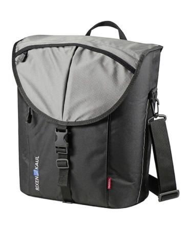 KLICKfix bicycle bag Cita Gta Black/Silver pannier bag 16 x 30 x 35 cm Single
