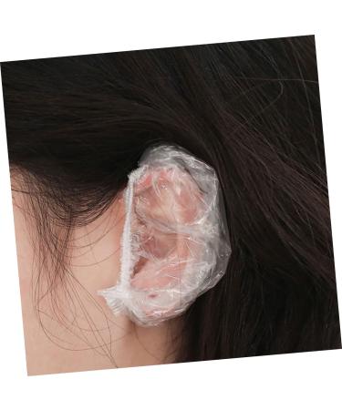 Amosfun 1 Set Hair Bleach Kit Root Comb Applicator Bottle Ear Protectors Shower Caps Clear Gloves Shower Cap Ear Muffs White Lecythus Portable 6.9x4.8cm White - Buy Online on SooperMarket.com