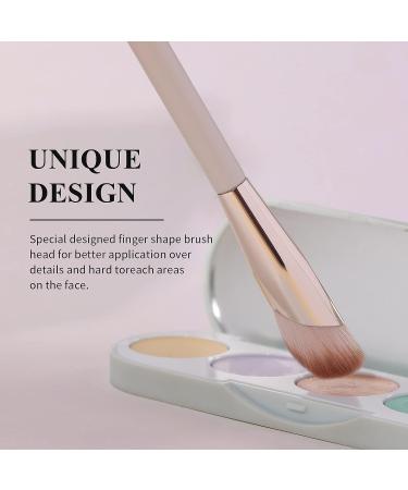 Bethy Beauty Angled Under Eye Concealer Brush | Nose Contour Makeup Tool - Buy Online on SooperMarket.com