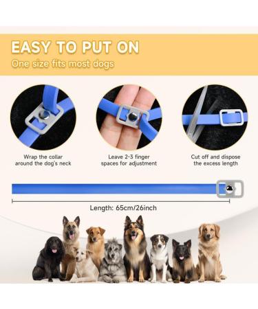 Repellent Collars for Dogs Repellent Collar for Dogs Adjustable Water Resistant repellent Collar Dog Natural Dog repellent Collars for Puppies Small Medium Large Dogs Blue 2pack - Buy Online on SooperMarket.com