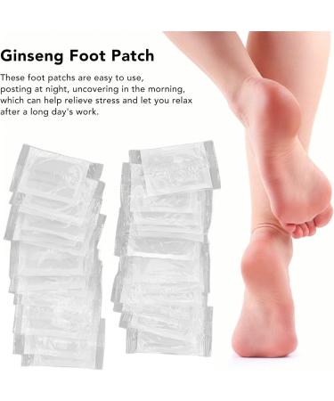 Topyond Foot Pads 30PCS for Removing Toxins and Inflammation Ginseng Foot Patches Stress Relief for Better Sleep Body Health Care - Buy Online on SooperMarket.com