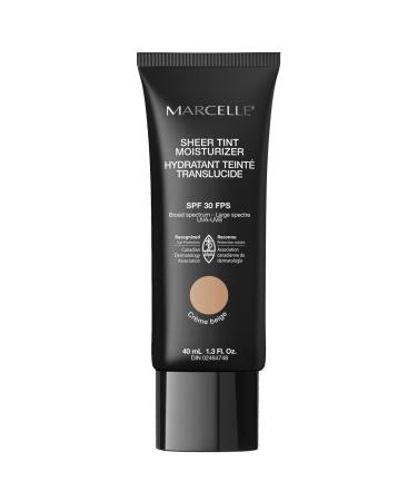 Marcelle Sheer Tint Moisturizer SPF 30 Cr me Beige with Hyaluronic Acid and Aloe Hypoallergenic Non-Comedogenic Fragrance-Free Paraben-Free Oil-Free 40 mL