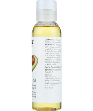 Buy Now Foods Avocado Oil 4 fl oz | Natural Hair & Skin Moisturizer - Buy Online on SooperMarket.com