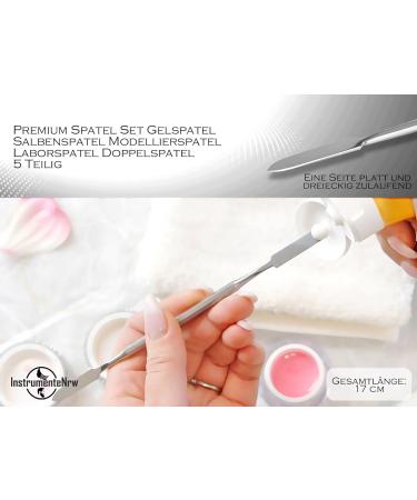 Premium Spatula Set - 5-Piece Gel & Ointment Spatula for Lab & Modelling Use - Ideal for Precision and Versatility - Buy Online on SooperMarket.com