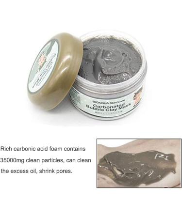 Carbonated Bubble Clay Mask - OCHILIMA Bubbles Mud Mask with Headband & Brush for Face Deep Cleansing Reduce Pores Purifying Face Mask for All Skin Types - 3.52 oz - Buy Online on SooperMarket.com