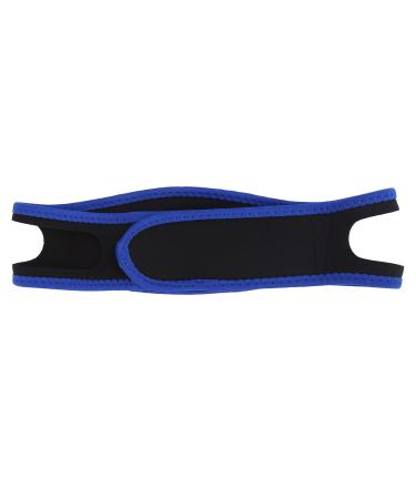 Adjustable Breathable Anti-Snoring Chin Strap with Jaw Support Belt and Royal Blue Edge Covering