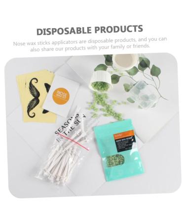 FRCOLOR Nose Hair Removal Wax Set - Clean Smudge Stick & Wax Beans for Easy Hair Removal | International Shipping Available - Buy Online on SooperMarket.com