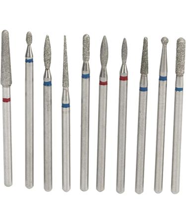 Nail Drill Bits Set 30 Holes Stainless Steel Grinding Cuticle Drill Bit for Nail Polishing Nail Care - Buy Online on SooperMarket.com