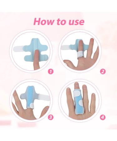 SAVITA 4pcs Finger Splints - Finger Straightener & Stabilizer Brace for Trigger Broken & Strained Fingers - Available in 4 Colors - Buy Now - Buy Online on SooperMarket.com