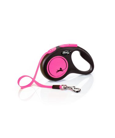 flexi retractable leash New Neon - Pink - S Multi 4000498032022