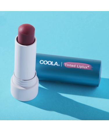 COOLA Organic Liplux Tinted Lip Balm SPF 30 - Dermatologist Tested Vegan & Gluten Free Lip Care 0.15 Oz - Buy Online on SooperMarket.com