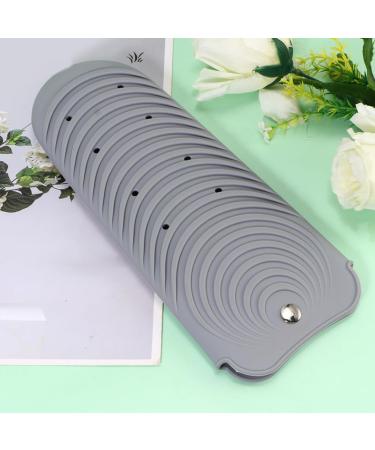 Silicone Hair Curling Iron & Straightener Holder | Heat Resistant Travel Bag for Hair Tools & Water Bottle - Buy Online on SooperMarket.com