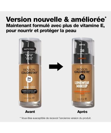 Revlon Colorstay Makeup Foundation 250 Fresh Beige - 1.01 Fl Oz - Buy Online on SooperMarket.com