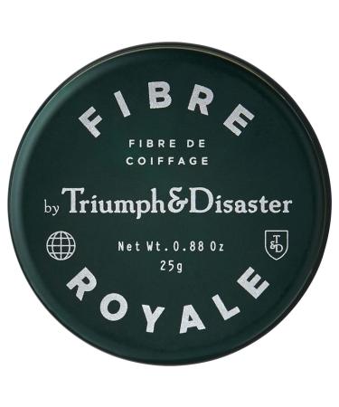 TRIUMPH & DISASTER | Fibre Royale Hair Styling Wax | Strong Hold Pomade for Thick Hair - Natural Finish for Men & Women 25g 0.88 Ounce (Pack of 1)
