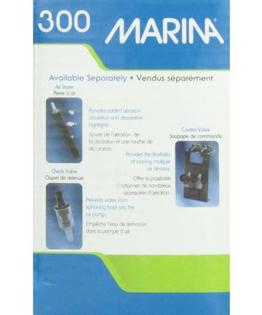 Marina 11118 Aeration Pump 300 for Aquariums up to 265L - Optimal Air Pump for Healthy Fish & Aquatic Life - Buy Online on SooperMarket.com