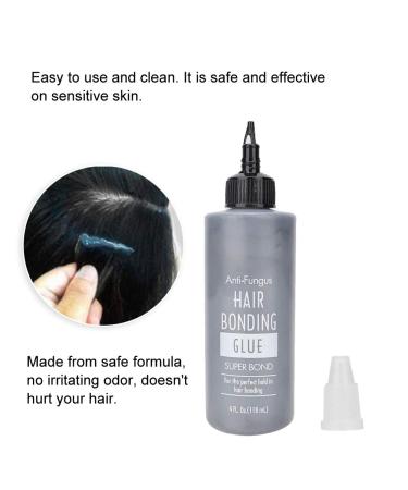 Salon Pro Anti-Fungus Hair Bonding Glue - Professional Grade (4 fl oz) - Buy Online on SooperMarket.com