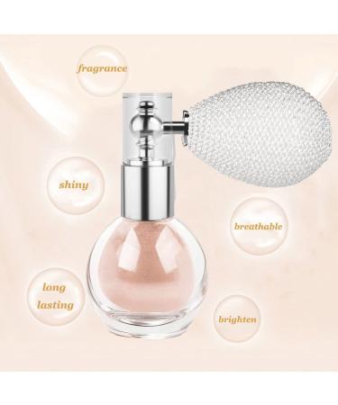 Glitter Body Spray Face Hair Highlighter - Nude Pink Shimmer High Gloss Powder Sparkle Makeup - Buy Online on SooperMarket.com