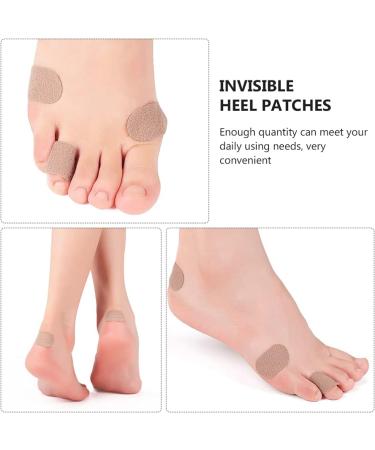 FOMIYES Toe Tape - 10 Oval Blister Tapes for Feet Care | Adhesive Moleskin Sweat-Absorbent Sticker for Corns & Blisters - Buy Online on SooperMarket.com