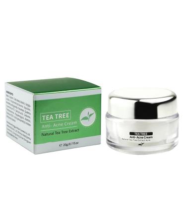Tea Tree Acne Cream Tea Tree Acne Face Cream Pimple Cream Tea Tree Cream Acne Cream For Face Tea Tree Face Ance Gel Spot Cream for Acne Reduce Redness & Dryness Oil Control Smooth Skin
