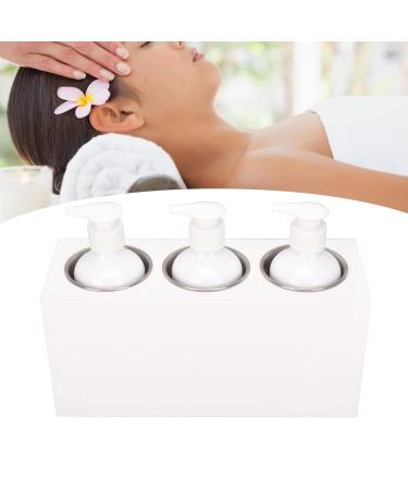 Spa Warmer for 3 Bottles - Adjustable 9 Temperature Massage Oil & Lotion Bottle Warmer with Timer - Buy Online on SooperMarket.com