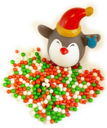 Twist Ingredients - Christmas 4mm Polished Pearls 1kg. Red Green and White polished sugar pearls ideal for all of your festive cakes and bakes. A real showstopper (Christmas 4mm polished) Xmas 4mm polished - Buy Online on SooperMarket.com