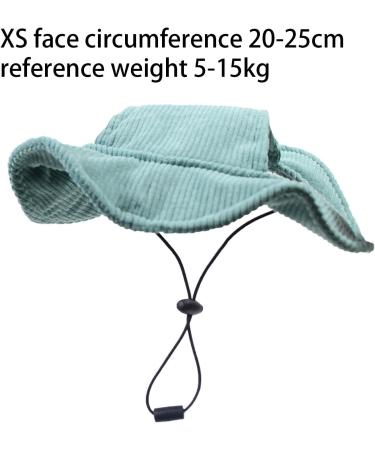 Folpus Outdoor Dog Hat - Breathable Summer Cap for Small to Large Dogs - XS Green Puppy Sun Hat - Buy Online on SooperMarket.com