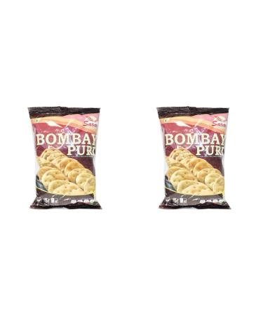 Saras Bombay Puri 200g (Pack of 2) | Authentic Indian Snack | Namkeen Crisps | Crunchy and Flavorful