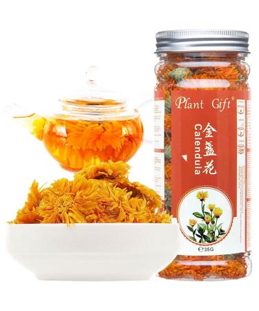 Plant poison calendula tea herbal calendula tea Chinese flower tea 100% natural marigold healthcare flowers dried organically lose weight popular 35g / 1.23oz 35g-calendula flower