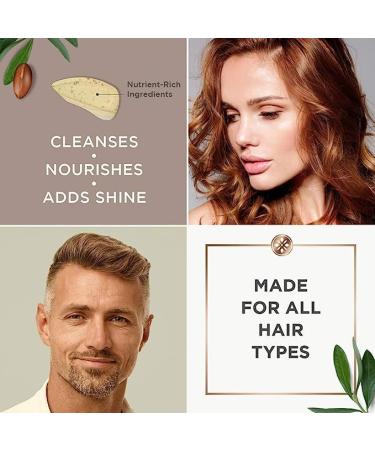 ARGAN MAGIC Hair Care Essentials Trio | Shine Boosting Shampoo Moisturizing Conditioner 10 in 1 Leave In Spray | Hydrate Detangle & Restore Shine | Made in USA - Buy Online on SooperMarket.com