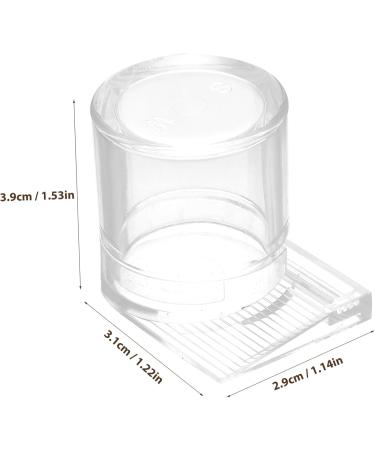 VILLFUL Pet Water Feeder Ant Waterer Ant Nest Water Cup Ants Food Dispenser Ant Feeding Cup Ant Water Feeders Ant Keeping Water Feeding Cup for Ant Nest Ant Nest Supplies Ant Feed Bowl - Buy Online on SooperMarket.com