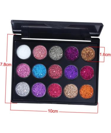 Angoily 15 Matte Cosmetic Makeup Pallet Colors Pearly Lustre Eye Shadow Combination - Buy Online on SooperMarket.com