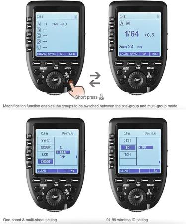 Godox Xpro-F TTL Wireless Flash Trigger for Fuji Fujifilm with HSS and TTL-Convert-Manual Function - Cleaning Kit Included - Buy Online on SooperMarket.com