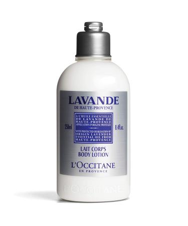 L'Occitane Lavender Body Lotion Relaxing Lavender and Shea Butter  8.4 Fl Oz