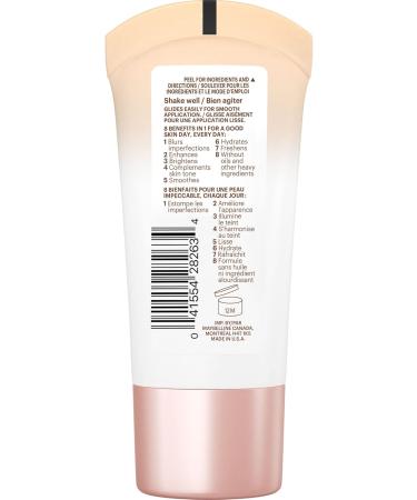 Maybelline Dream Fresh Skin Hydrating BB cream 8-in-1 Skin Perfecting Beauty Balm Sheer Tint Coverage Oil-Free Medium 1 Fl Oz & BB Fresh 110 Light/Medium - Buy Online on SooperMarket.com