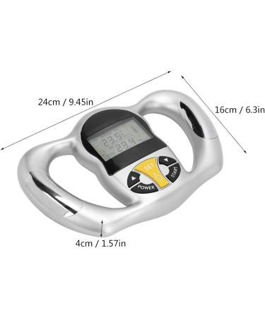 Portable Body Fat Measuring Device - Digital BMI Tester with LCD Screen for Men & Women | Home Health Monitor & Analyzer - Buy Online on SooperMarket.com