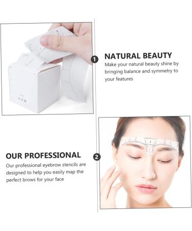 DOITOOL 1 roll Scale Measurer Auxiliary of Disposable Woman White Ruler Cosmetics Measuring Measure - Buy Online on SooperMarket.com