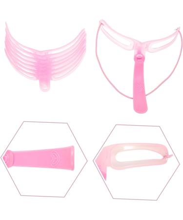 MAGICLULU Eyebrow Tools 6 Sets Eyebrow Aid Reusable Eyebrow Stencil Eyebrow Accessory Replaceable Eyebrow Stickers Travel 12X11X8CMx2pcs Pinkx2pcs - Buy Online on SooperMarket.com