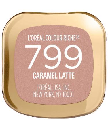 L'Oreal Paris Colour Riche Hydrating Satin Lipstick 799 Caramel Latte - 1 Count - Buy Online on SooperMarket.com