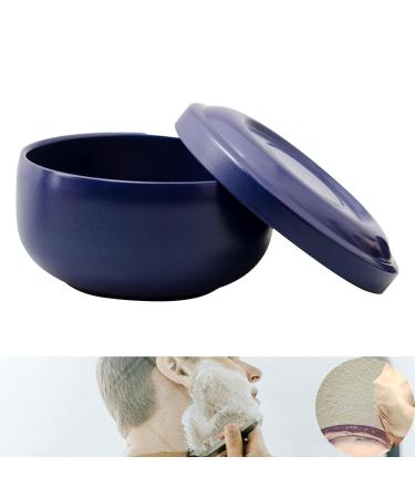 Mag Ideal Shaving Soap Peel - Blue Razor Cup Container with Lid for Easy Foaming & Cleaning | Perfect Shaving Cups for Hairdressers & Fathers - Buy Online on SooperMarket.com