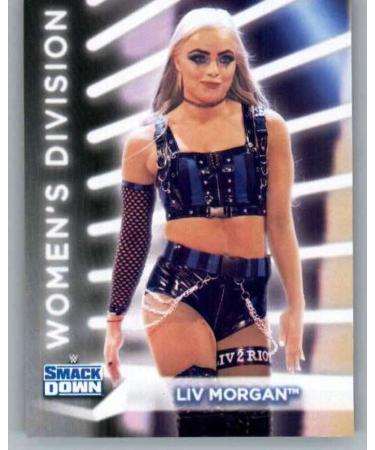 2021 Topps WWE Women's Division Roster #R-21 Liv Morgan Wrestling Trading Card