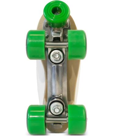 RollingBunny High-Top PU Leather Roller Skates - Women/Girls, White, US 6.5 (W6.5-W7) - Buy Online on SooperMarket.com