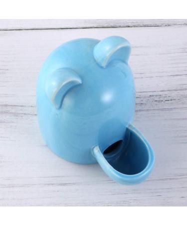 POPETPOP Bunny Water Bottle Hamster Water Feeder Ceramic Automatic Drinking Bottle Small Animals Food and Water Dispenser for Bunny Bird Guinea Pig Hedgehog Chinchilla Ferret Ceramic Water Bottle - Buy Online on SooperMarket.com