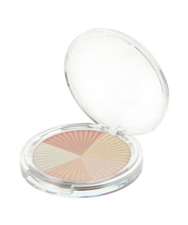 BELLIFFY 1 Box Highlight Powder Highlighting Highlighter Compact Powder Shimmer Powder for Face Plastic Shell