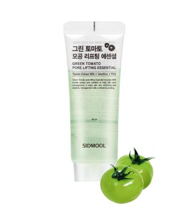 Sidmool Green Tomato Pore Lifting & tightening Essence - pore and elasticity management moisturizing with freshness