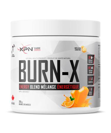 BURN-X | XPN | ENERGY POWDER FORMULA | 210G | 30 SERVINGS | (Orange Creamsicle)