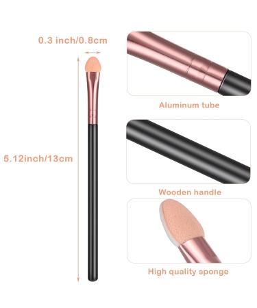 WLLHYF 20-Piece Eyeshadow Applicators Set | Reusable Double-Sided Makeup Brushes for Women & Girls | Professional Eyeshadow Tools - Buy Online on SooperMarket.com