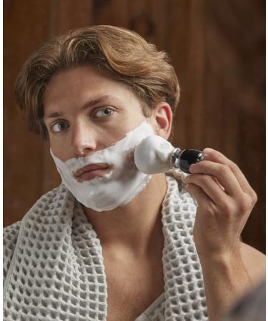 Union Razors SS5 Black Straight Shave Kit - Premium 3-Piece Set with Razor Brush & Wood Handle Stand for a Luxurious Shaving Experience - Buy Online on SooperMarket.com